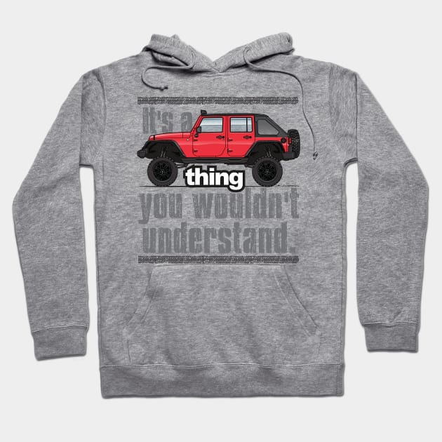 Red JK 07-18 Hoodie by JRCustoms44